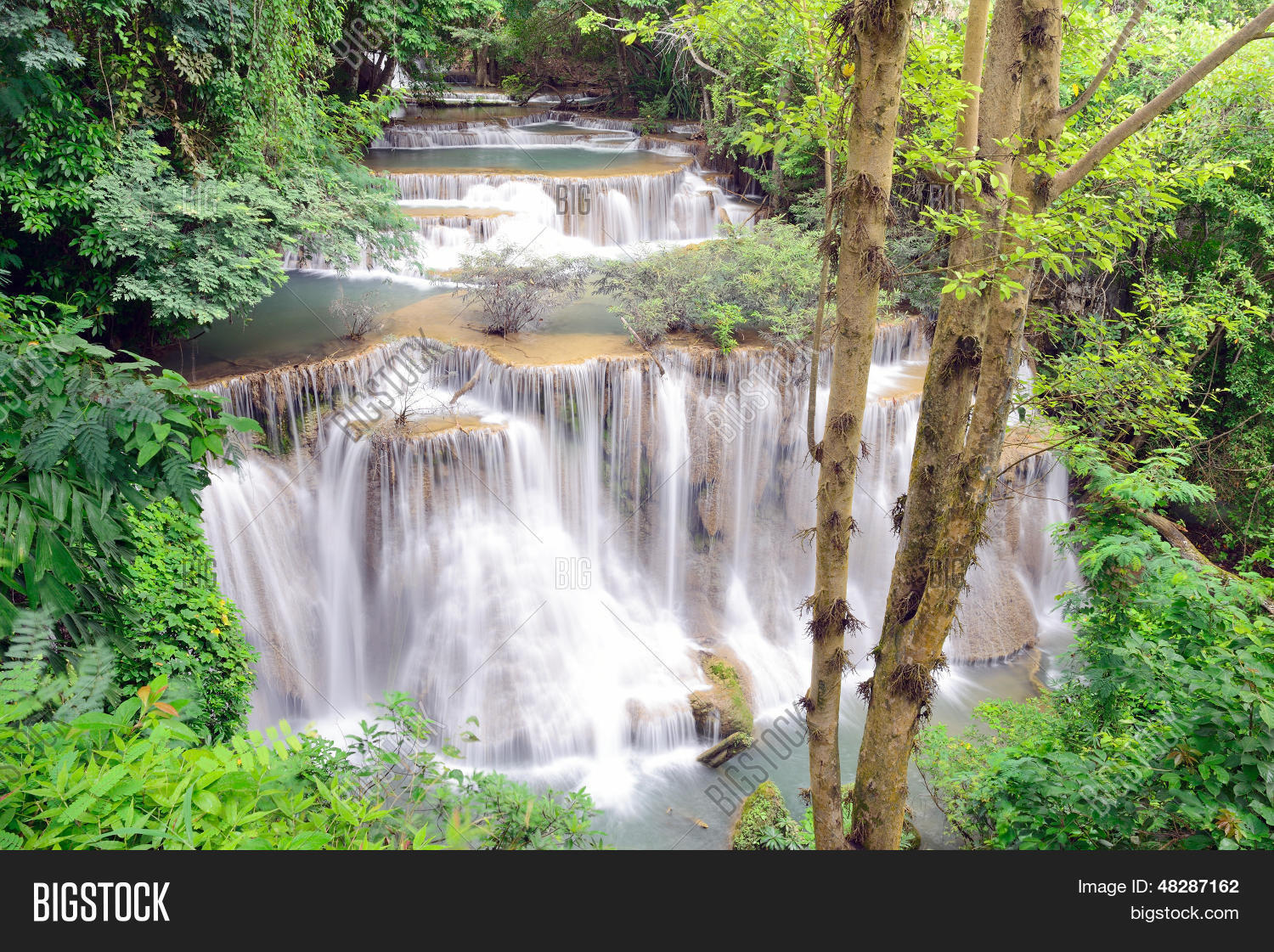 Waterfall Tropical Image & Photo (Free Trial) | Bigstock