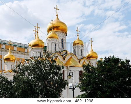 Catedral de la Anunciación en el Kremlin de Moscú