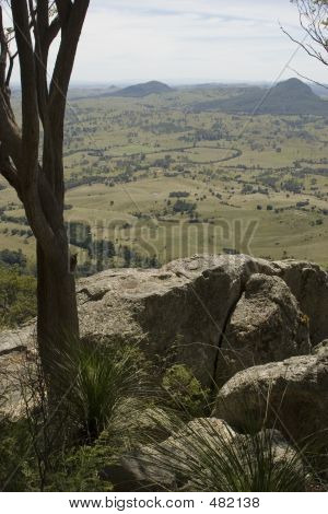 A metà strada fino Mt Maroon