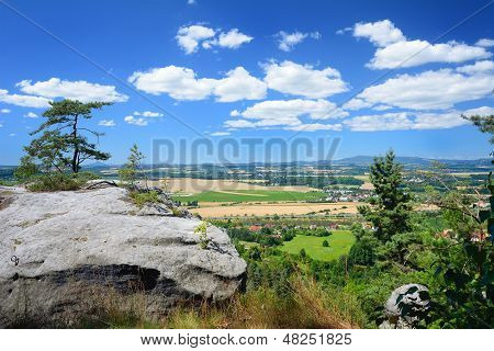 Vista desde las rocas