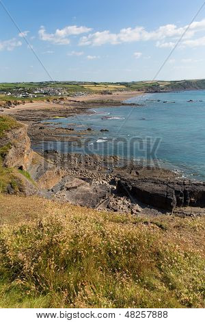 Widemouth Bay Cornwall England UK