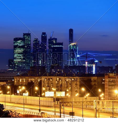 Moskau-Stadtansicht
