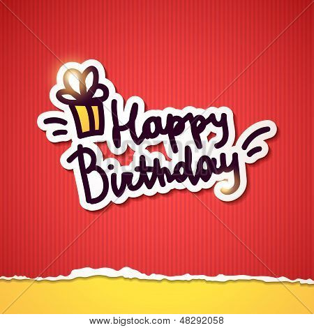 お誕生日おめでとう