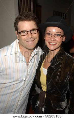 Sean Astin and Amy Pham at the Southern California Childrens Theatre Production of 