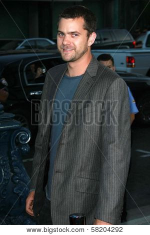 Joshua Jackson at the Los Angeles premiere of 