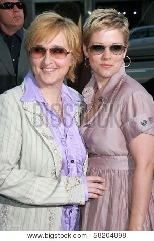Melissa Etheridge and Tammy Lynn Michaels at the Los Angeles premiere of 