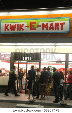 Atmosphere at a 7-11 Convenience Store that has been transformed into a 