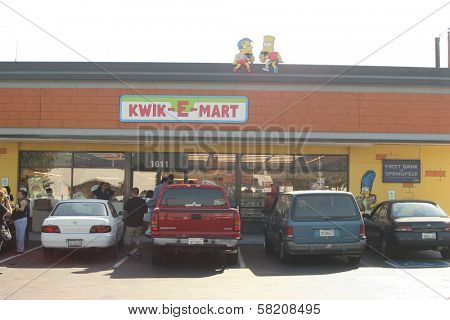 Atmosphere at a 7-11 Convenience Store that has been transformed into a 
