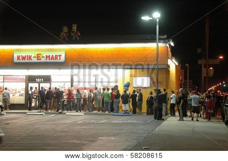 Atmosphere at a 7-11 Convenience Store that has been transformed into a 