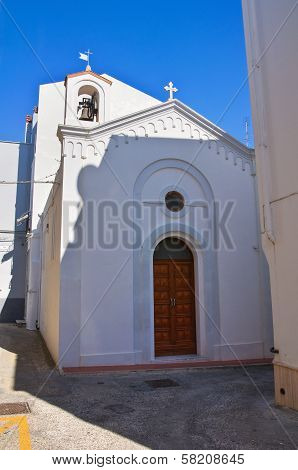 Church of Madonna del Picchione. Pisticci. Basilicata. Italy.