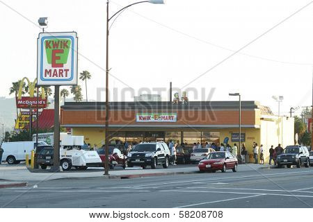 Atmosphere at a 7-11 Convenience Store that has been transformed into a 