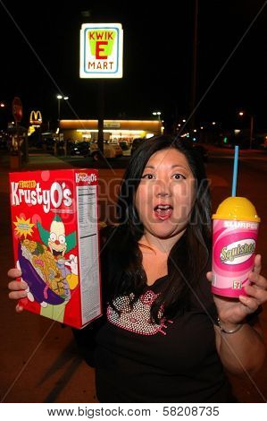Atmosphere at a 7-11 Convenience Store that has been transformed into a 