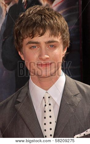 Daniel Radcliffe at the premiere of 