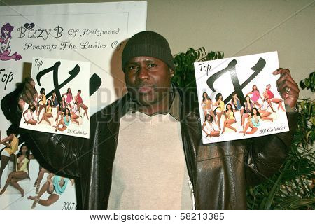Darren Matthews at the Top X Calendar Release Pre-Oscar Party hosted by Denyce Lawton and Wesley Jonathan, Loggia, Hollywood, CA 02-23-07