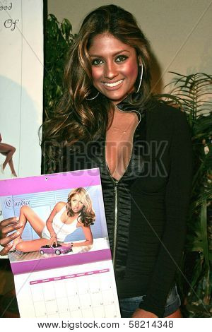 Candice Pillay at the Top X Calendar Release Pre-Oscar Party hosted by Denyce Lawton and Wesley Jonathan, Loggia, Hollywood, CA 02-23-07