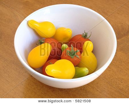 Bol de tomate poire jaune