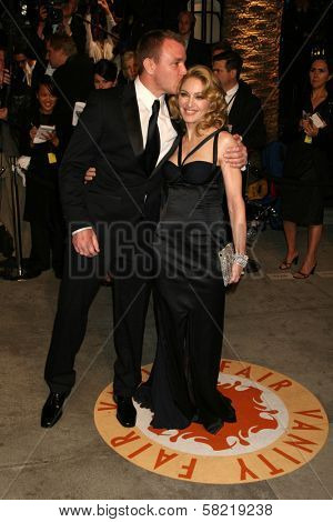 Guy Ritchie and Madonna at the 2007 Vanity Fair Oscar Party. Mortons, West Hollywood, CA. 02-25-07