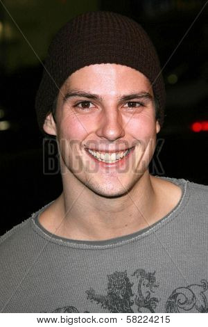 Sean Faris at the Los Angeles premiere of 