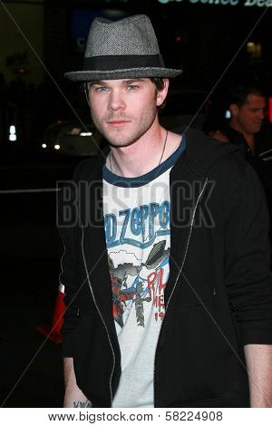 Shawn Ashmore at the Los Angeles premiere of 