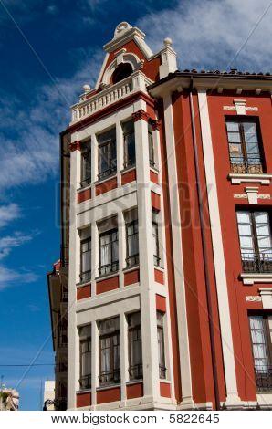 Tipico edificio da Castilla. Spagna