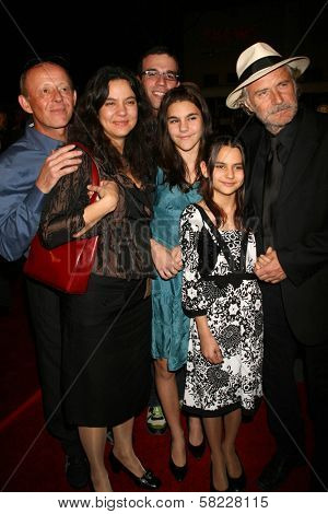 Rade Serbedzija and family at the Los Angeles Premiere of 