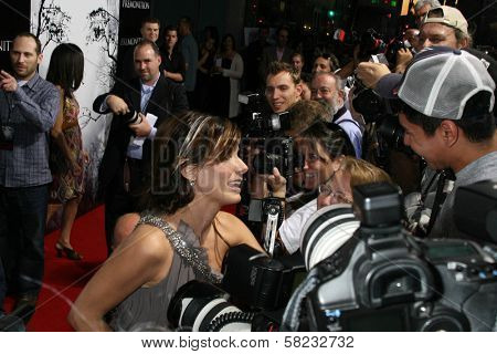 Sandra Bullock at the World Premiere of 
