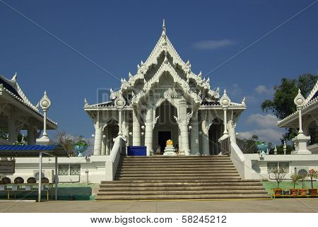 Kaew Grovaram Temple In Krabi Town, Thailand