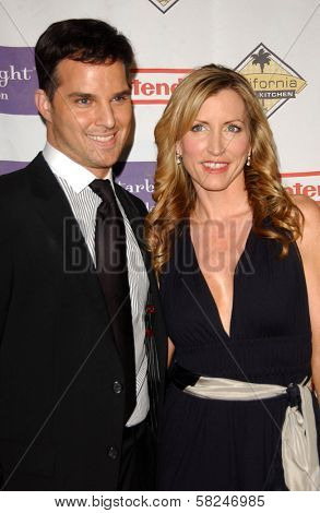 Jonathan Roberts and Heather Mills at Starlight Starbright Children's Foundation's 
