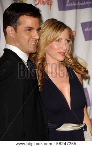 Jonathan Roberts and Heather Mills at Starlight Starbright Children's Foundation's 