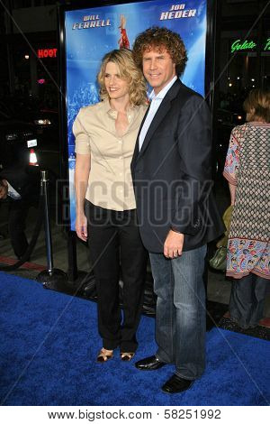Viveca Paulin and Will Ferrell at the Los Angeles Premiere of 
