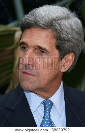 John Kerry at an instore event to promote the new book 