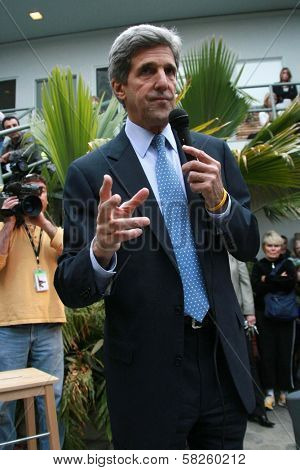 John Kerry at an instore event to promote the new book 