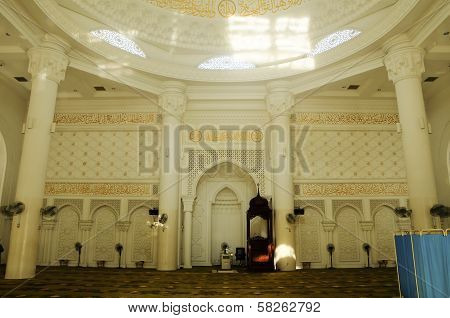 Main Prayer Hall of Al-Bukhary Mosque