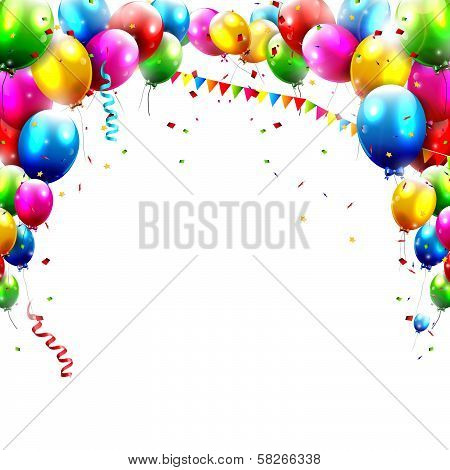 Birthday balloons