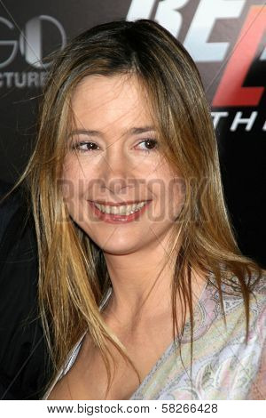 Mira Sorvino at the Los Angeles Premiere of 
