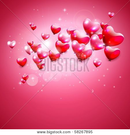 Pink hearts