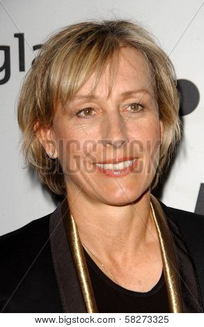 Martina Navratilova at the 18th Annual GLAAD Media Awards. Kodak Theatre, Hollywood, CA. 04-14-07