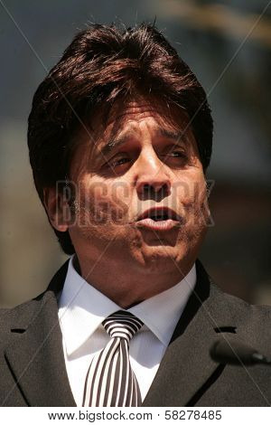 Erik Estrada at the cermony honoring him with the 2,336th star on the Hollywood Walk of Fame. Hollywood Boulevard, Hollywood, CA. 4-19-07