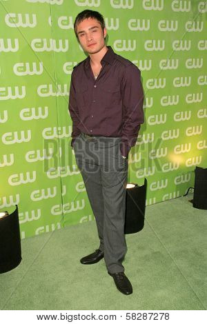 Ed Westwick at the CW Summer 2007 TCA Press Tour. Pacific Design Center, Los Angeles, CA. 07-20-07