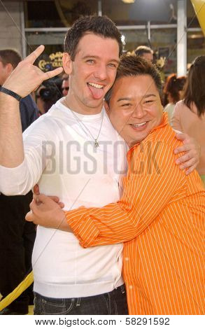 JC Chasez and Rex Lee at the World Premiere of 