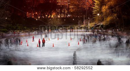 Ice Skating At Wollman Rink