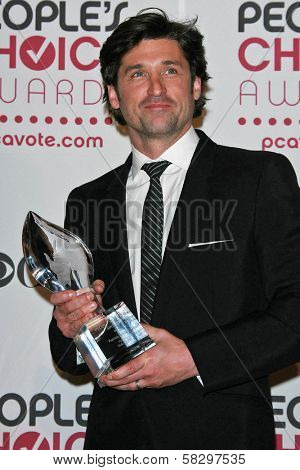 Patrick Dempsey in the press room at The 33rd Annual People's Choice Awards. Shrine Auditorium, Los Angeles, CA. 01-09-07