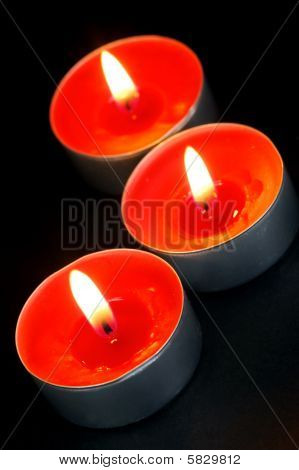 Červená Tealight Svíce