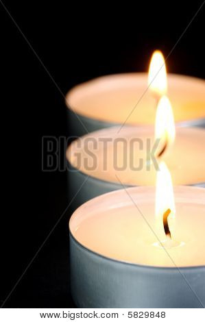 Bílá Tealight Svíce