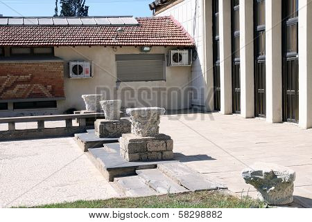 Courtyard Of The Archaeological Museum
