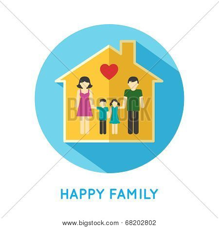 Family icon home