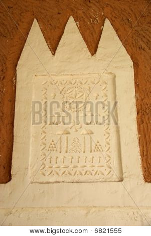 Parete di Ghadames (Libia)