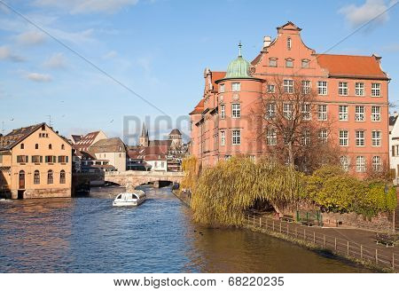 Strassbourg, main town of the Alsace region, France