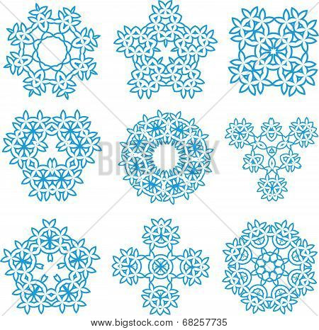 Nice Abstract Flower Elements