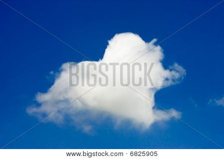 Heart Of Clouds Symbol Of Love